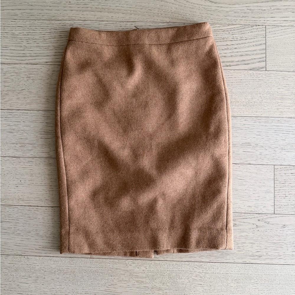 J. Crew Women's Brown Pencil Skirt